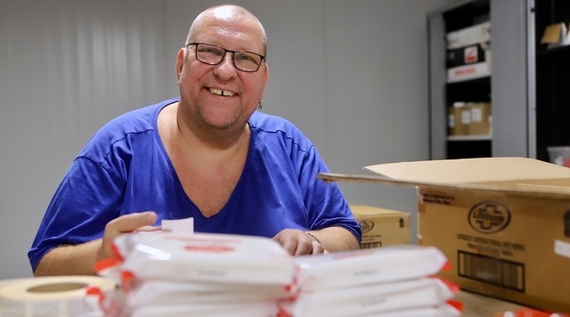 Ronald heeft weer een doel